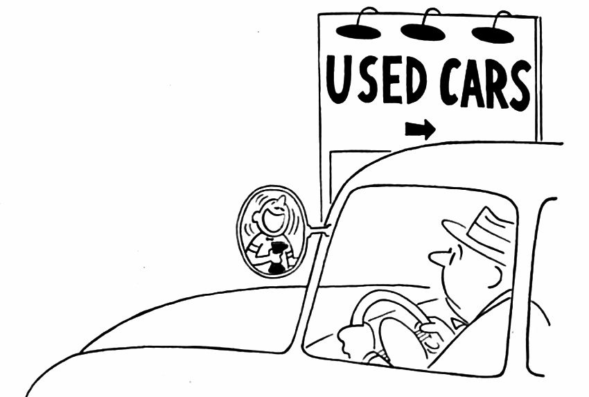 Cartoons: Used Cars | The Saturday Evening Post Cartoons: Used Cars | The Saturday Evening Post