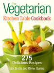 Cover for The Vegetarian Kitchen Table Cookbook.