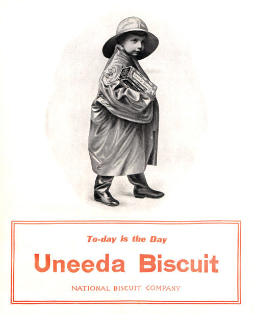 Vintage Ads: Uneeda Biscuit Takes Crackers Out of the Barrel | The Saturday  Evening Post