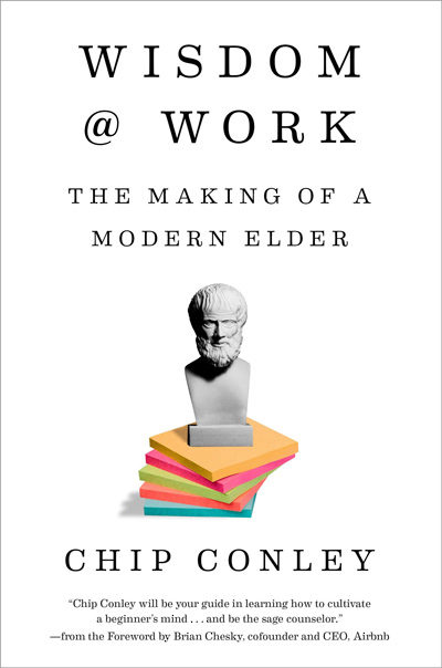 Book cover for Wisdom At Work: The Making of a Modern Elder by Chip Conley