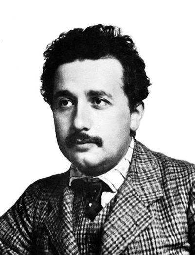 A young Albert Einstein