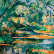 Painting of a brook