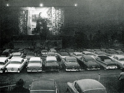 Chicago's Starlite Drive-in circa 1950's.