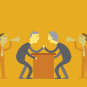 Two Men Armwrestling