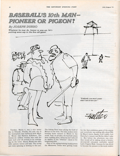 baseballs_10th_man_by_joseph_durso <em>Baseball's 10th Man</em><br />by Joseph Durso<br />July/August 1973