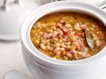 Ellie Krieger's Navy Bean Soup with Ham