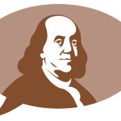 Illustration of Ben Franklin