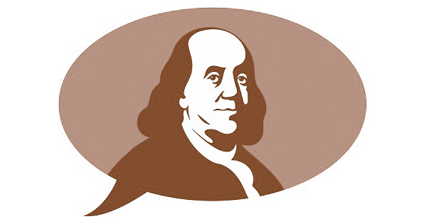 Illustration of Ben Franklin
