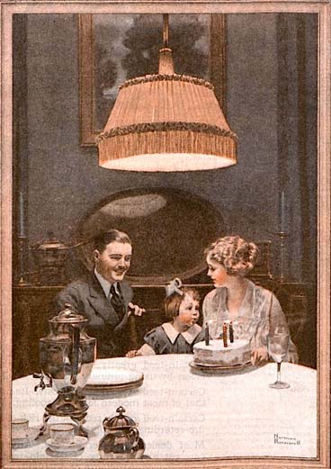 birthday Mazda Lamp Ad from July 10, 1920