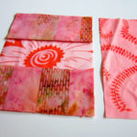 Fabric Layers for Business Card Holder