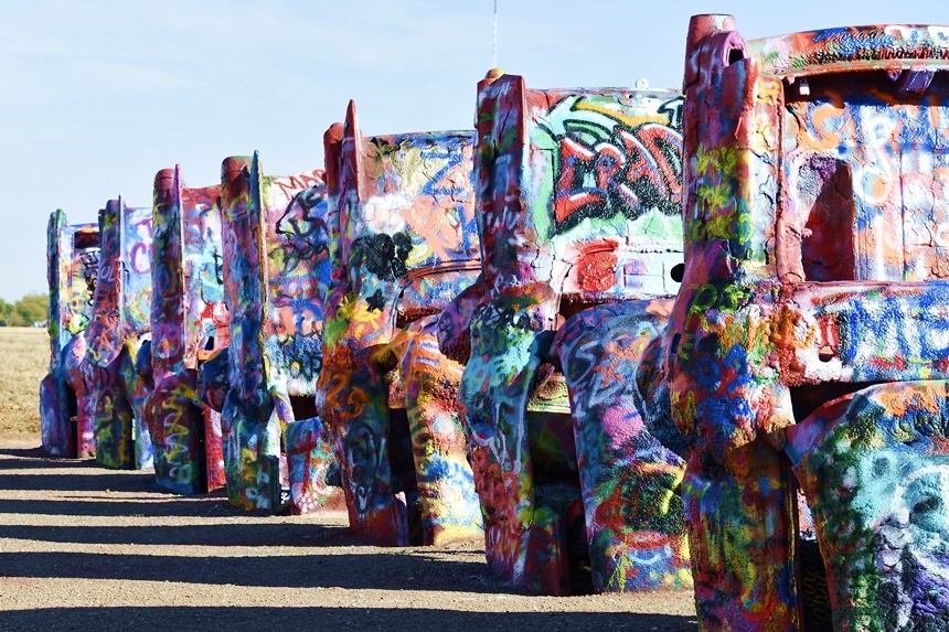 Turbines, Cadillacs, and Steaks: Route 66 Through the Texas Panhandle