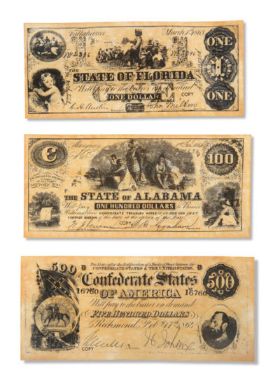 1861: Confederate Money