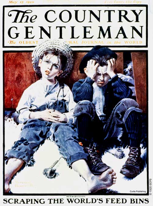 Retribution by Norman Rockwell Retribution by Norman Rockwell