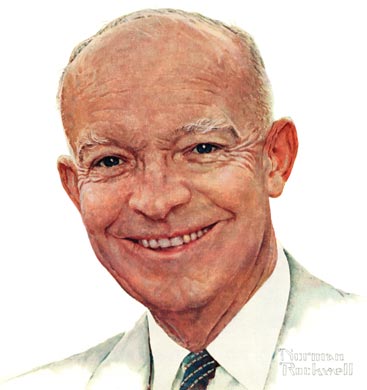 Dwight D. Eisenhower by Norman Rockwell