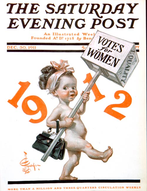 Votes for Women by JC Leyendecker