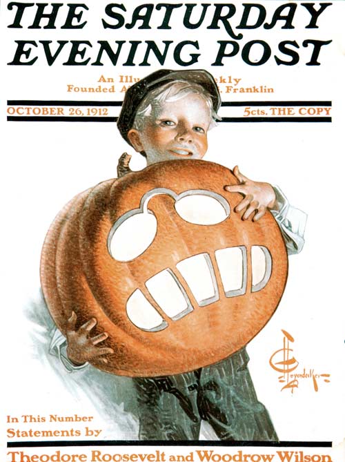 Teddy the Pumpkin by J.C. Leyendecker