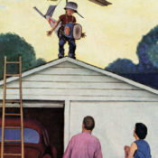 Learning to Fly by John Falter. © SEPS. All Rights Reserved.