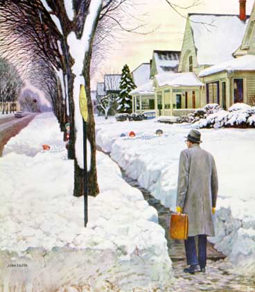 Classic Covers: Snow Days | The Saturday Evening Post