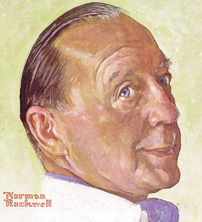 Jack Benny by Norman Rockwell