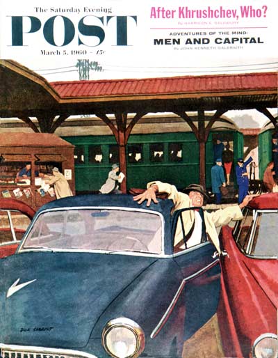Cramped Parking by Richard Sargent from March 5, 1960