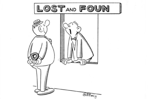 Found Problem Cartoon Cartoons: Lost and Found | The Saturday Evening Post