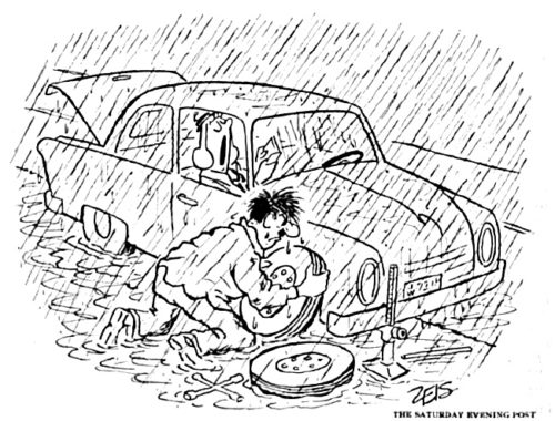 Cartoons: Car Trouble | The Saturday Evening Post