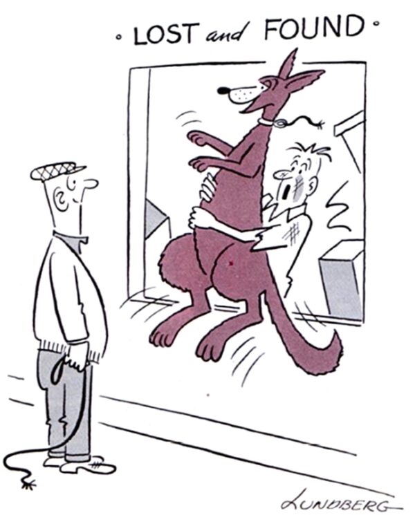 Found Problem Cartoon Cartoons: Lost and Found | The Saturday Evening Post