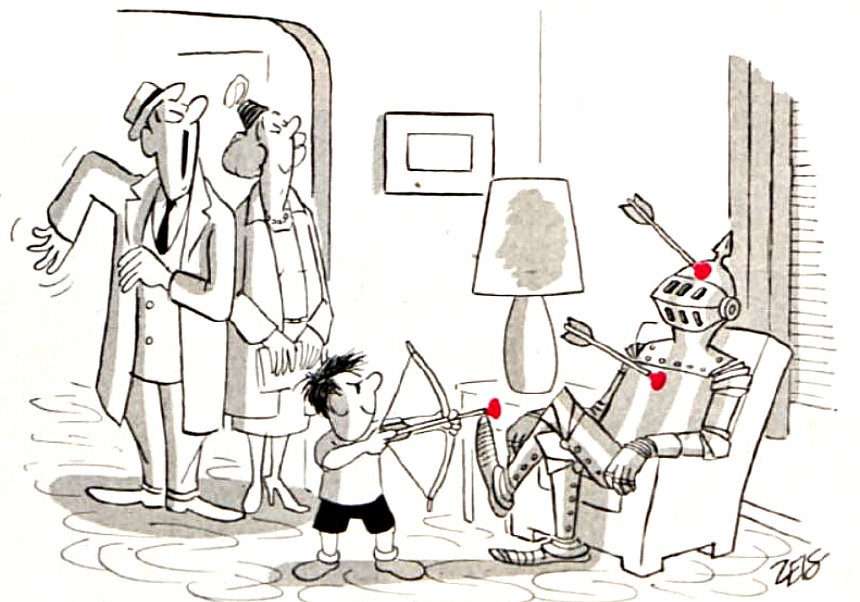 Cartoons: Babysitter Sidesplitters | The Saturday Evening Post - Vimarsana News