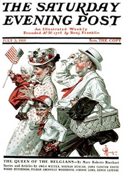 "Fourth of July Picnic" from July 3, 1915