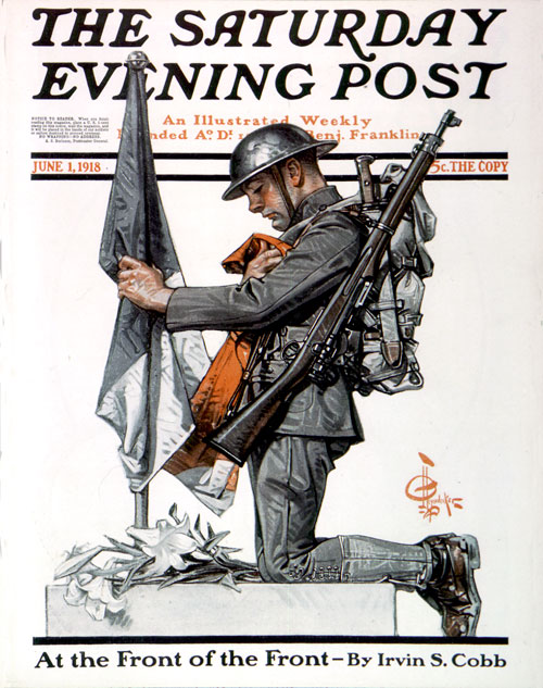 French Soldier's Grave by JC Leyendecker French Soldier's Grave by JC Leyendecker