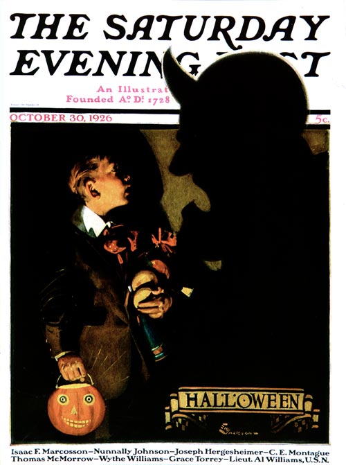Halloween 1926 by Edgar Franklin Wittmack