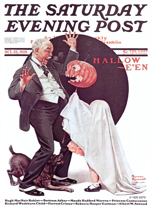 Halloween by Norman Rockwell Halloween by Norman Rockwell