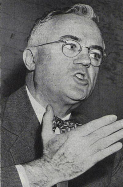 Oscar Ewing, Federal Security Administrator in 1949.