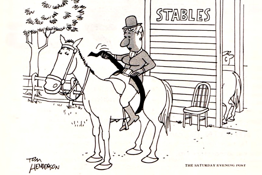 Cartoons Horseback Humor The Saturday Evening Post