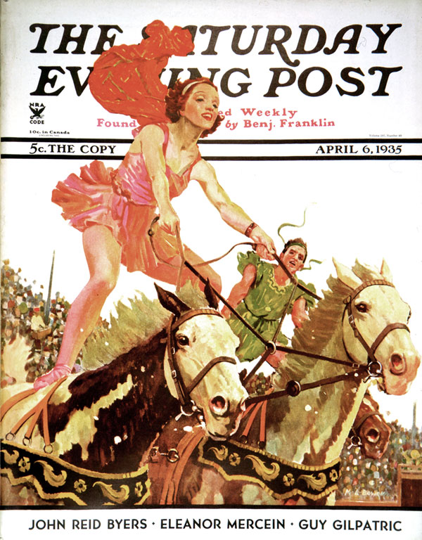 Title: "Polo Match" Published: April 6, 1935 © 1935 SEPS;