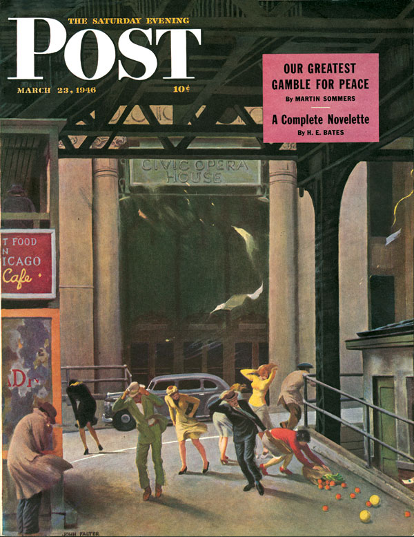 illustration_281_2_falter_chicago "Windy City," by John Falter; 1946