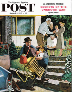 August 3, 1957 - Visiting the Grandparents – Amos Sewell