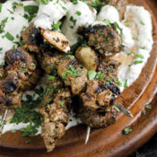 Greek-Style Lamb Kebabs