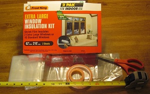 Try a window insulator kit.