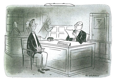  Job Interview Cartoon The Saturday Evening Post