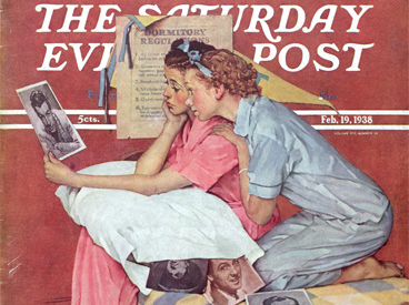 Movie Star Norman Rockwell February 19, 1938