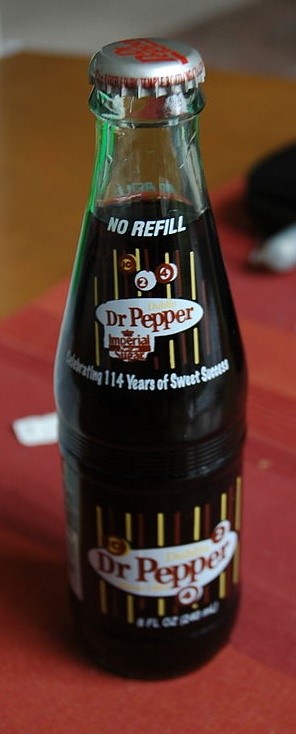 Dr. Pepper bottle