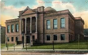 An illustration of Duluth's Carnegie Library