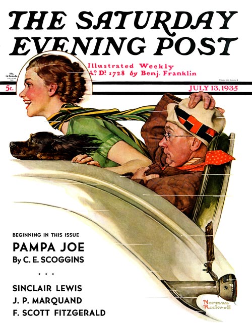 Exhilaration by Norman Rockwell