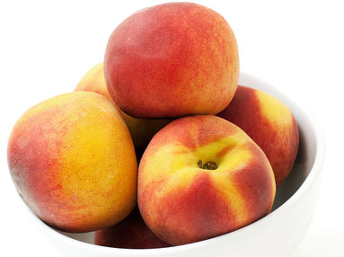 Bowl of peaches