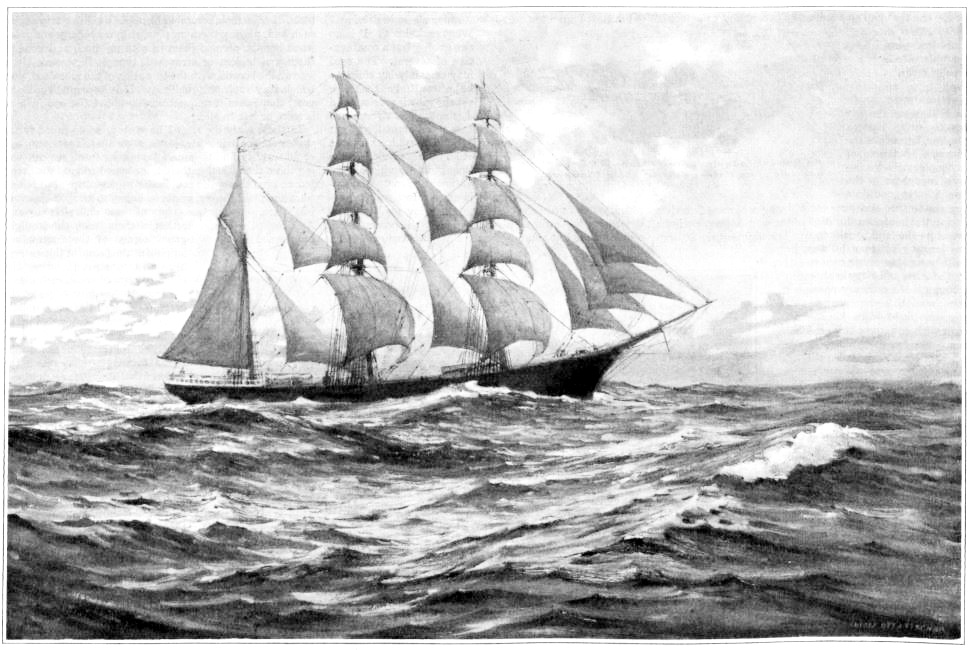Ship sailing
