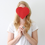 Heart Photo Stick Heart Photo Stick