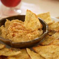 Homemade Pita Crisps