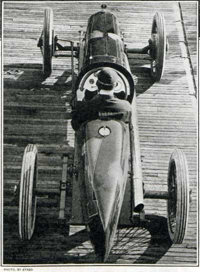 One of the One-Man Race Cars That Were First Used at Indianapolis May 30th, 1923.