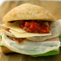 photo_20090523_pesto_sandwich Easy Roasted Red Pepper Pesto
